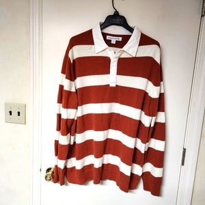 Amazon essentials long sleeve polo sweater. Size XXL.
